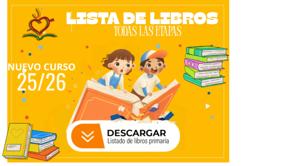 LISTA DE LIBROS CURSO 2025-2026